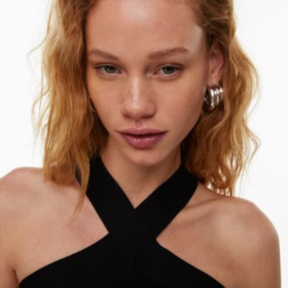 Babaton - Sculpt Knit Criss Cross Fit Tank - Size M - Picture 5 of 11